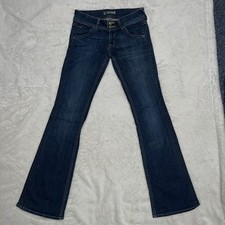 Hudson Low Rise Boot Cut Jeans Medium Wash 107906/00635 Womens Size 26 Y2K Style