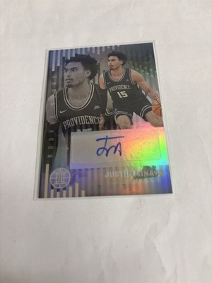 2022 Panini Chronicles Illusions Draft Picks Autograph Justin