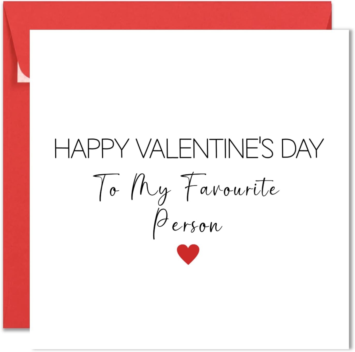 Printperfect - Valentines Card - Boyfriend Girlfriend Husband Wife Valentines D