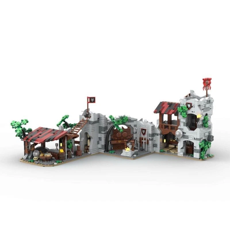 Hot Sale Medieval WOLFPACK DEN Outer Shelter Castle 1605 Pieces - Image 4 of 4