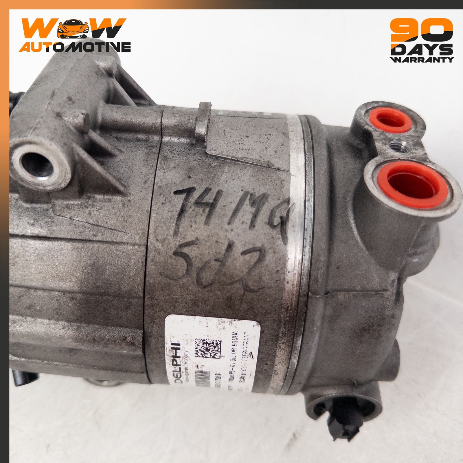 13-19 MASERATI QUATTROPORTE GTS AC AIR CONDITIONING COMPRESSOR CLUTCH OEM