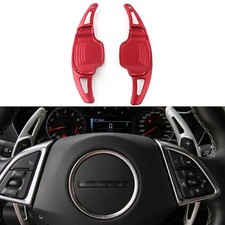 Red Steering Wheel Shift Paddle Extension Shifter Fit 2016-2019 Buick LaCrosse