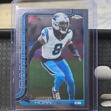 Topps 2023 Chrome Jaycee Horn Carolina Panthers NFL Football Base Set Card #41