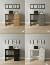 Ready Assembled Modern Dressing Table Computer Desk Bedroom Storage