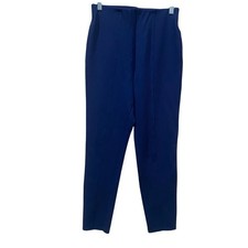 Old Navy High Waisted Pixie Navy Blue Career Office Pants Trousers Pull On Sz M