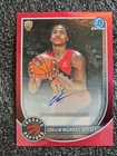 2025-26 Bowman Chrome Rookie  Collin Murray-Boyles RC Red Auto 1/5 Color Match🔥