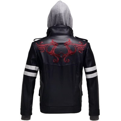 Game Prototype Alex Mercer Jacket Cosplay Hoodie Embroidered PU