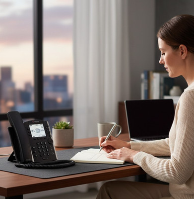 polycom vvx411 desktop phone, poe