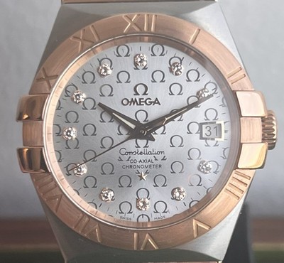 Omega Constellation Chronometer Automatic 18k Gold 123.20.35.20.52.003 Watch
