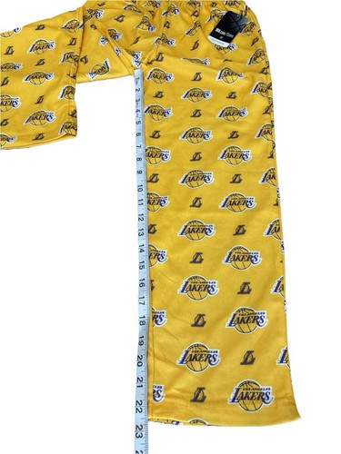 NBA Kids Pajama Pants Los Angeles Lakers NBA Sleepwear Bottoms Gold Purple 8 - Picture 4 of 6