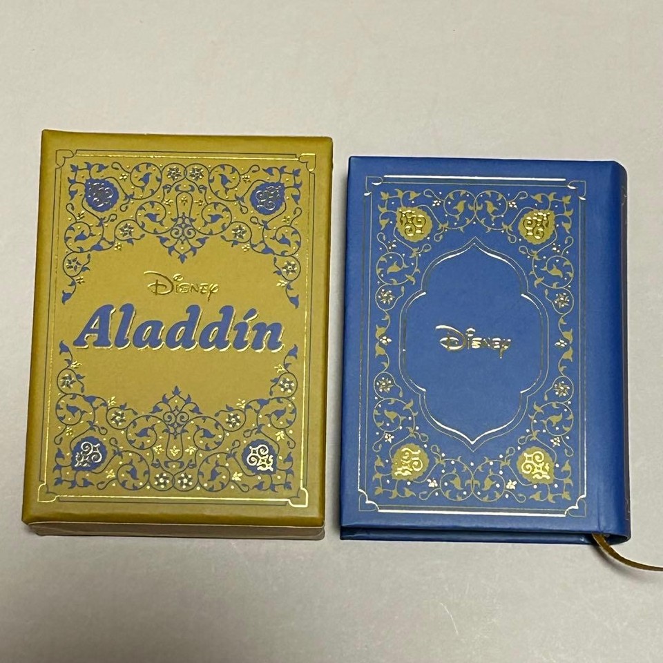 Hachette Disney Mini Book Collection Aladdin Miniature Book 4.5 x 6cm ...