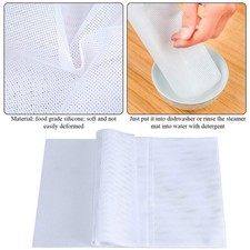 5 Pack Reusable Silicone Dehydrator Mats Fruit Roll Sheet Non-Stick Dryer