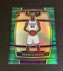 Neemias Queta 2021/22 Panini Select #72 Green Refractor Rookie RC SSP /5 Rare!!!