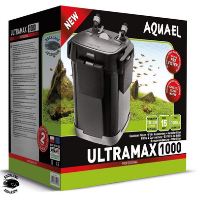Aquael Ultramax 1000 Canister Filter   Ultra Quiet External Aquarium Filter