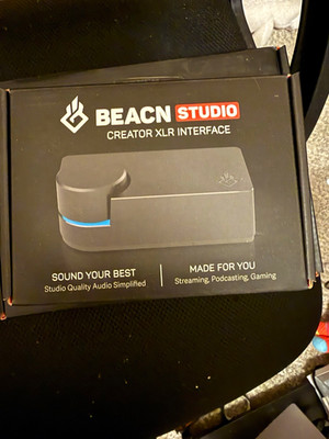 BEACN Studio XLR Interface and audio mixer