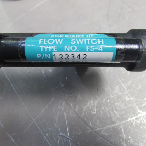 NEW! GEMS 122342 , FLOW SWITCH FS-4, 0.5 gpm, 1/4", NIB! MAKE OFFER! - Picture 4 of 7