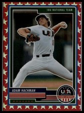 2023 Panini Stars & Stripes USA Baseball #51 Adam Hachman Red #/149