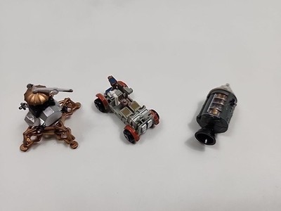 Micro Machines Deluxe Space Vehicles Moon Landing Set of 3 Vintage 1989