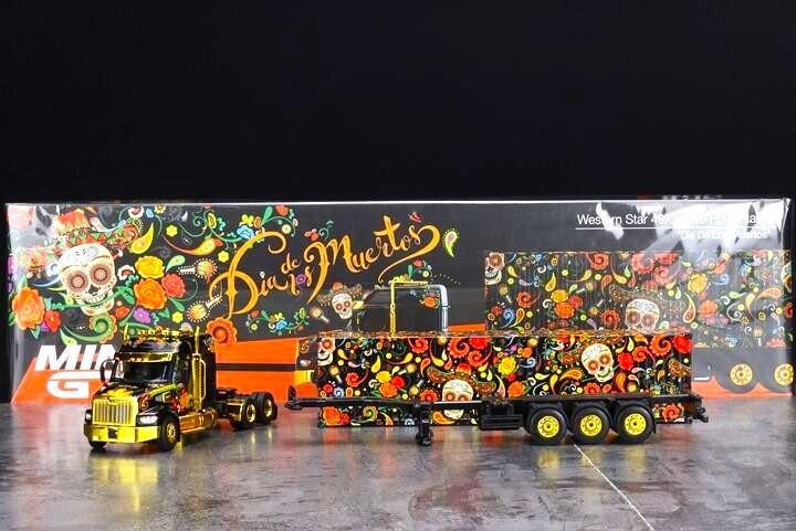 Mini Gt Western Star Dia De Los Muertos Minicar | eBay