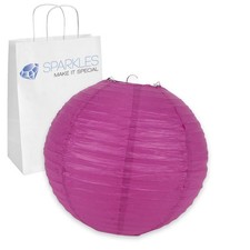 100 pcs 10" inch Chinese Paper Lantern - Fuchsia - Wedding Party Event yg