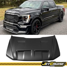 For 21-26 Ford F-150 Hood Cover Shelby Super Snake Style Engine Bonnet Panel For 21-26 Ford F-150 Hood Cover Shelby Super Snake Style Engine Bonnet Panel