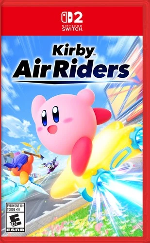 Nintendo Kirby Air Riders Vehicle Action Game, Multiplayer Racing, Boost Charge