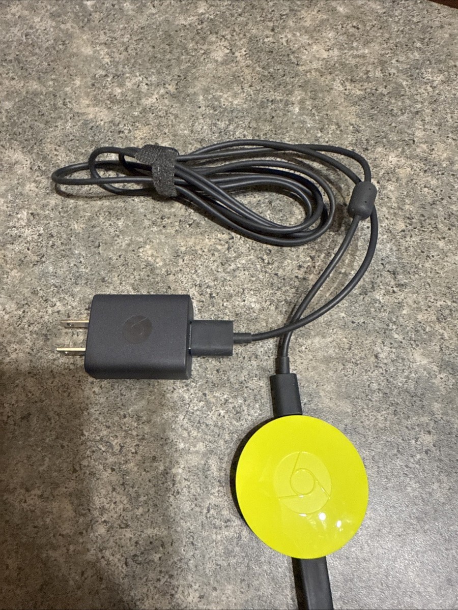 Google Chromecast (2nd Generation) Media Streamer - Lemonade