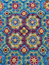 Persian Tiles Crochet Blanket