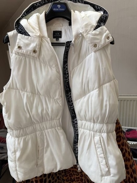 Women Armani Exchange Vest White
