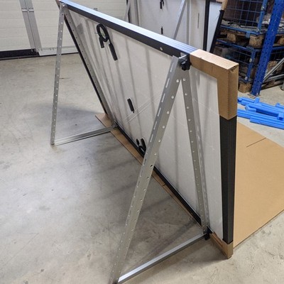 114-130cm PV Halterung Solarmodul-Ständer verstellbar Balkonkraftwerk Solarpanel