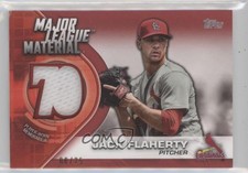 2021 Topps Major League Materials Red 8/25 Jack Flaherty #MLM-JF lz7