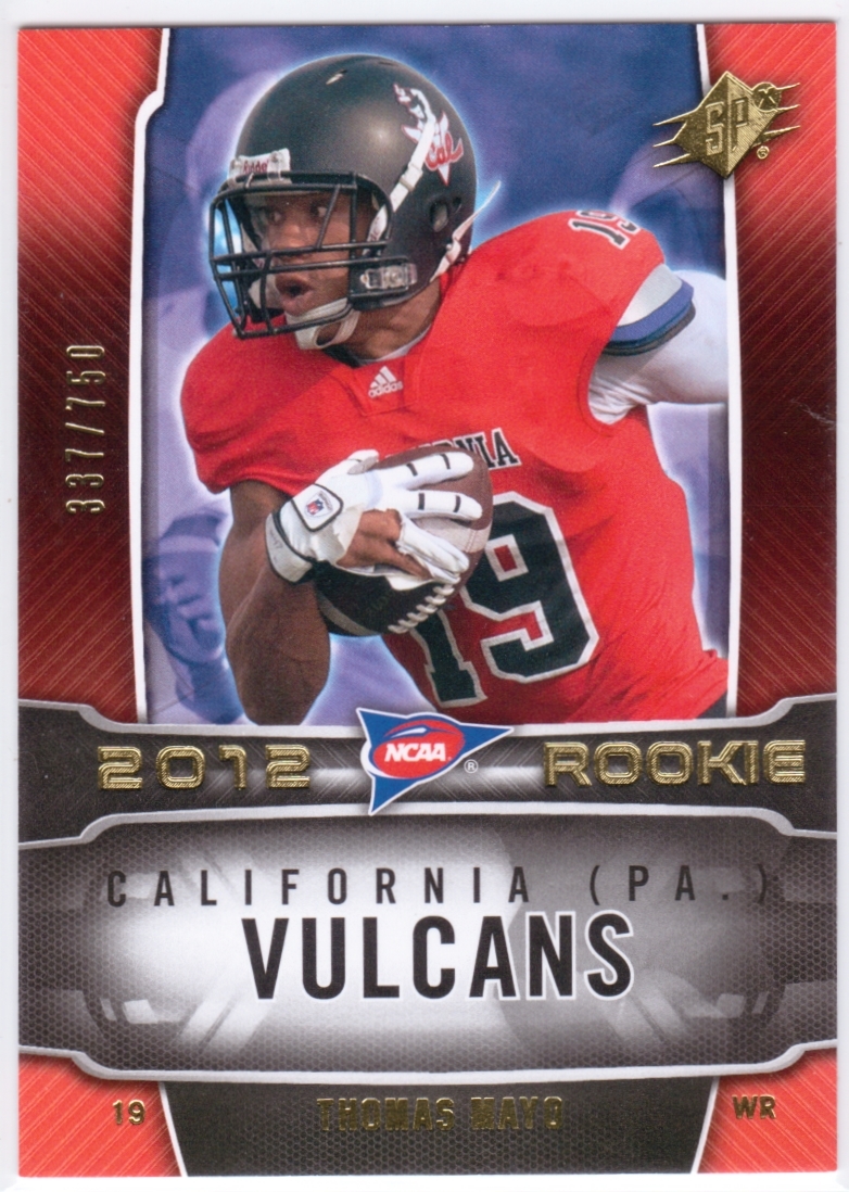 2012 Upper Deck SPX #186 Thomas Mayo RC #/750 | eBay