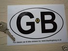 GB AA Car, Van, Truck & Motorcycle Stickers 6"