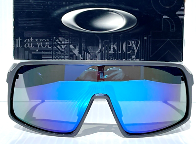 NEW Oakley SUTRO Matte Grey Carbon POLARIZED Galaxy Blue Lens