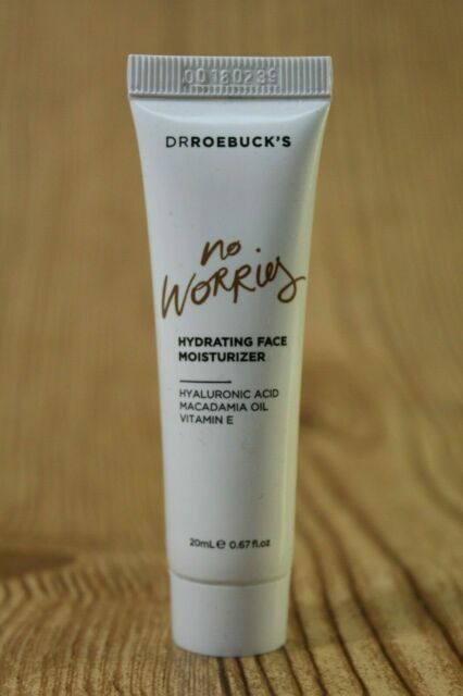 no worries hydrating face moisturizer