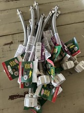 Plumbing Lot 10 pcs 1/2"FIP X 3/8"Comp X 16" SS Faucet Supply Connector/Lines