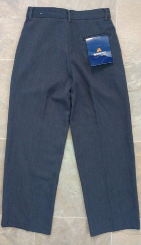 Boys Dress Pants Size 10 Regular Suit Pants Charcoal Gray Pleated - Picture 2 of 7