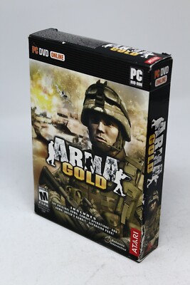 ArmA: Gold - PC Atari Action Game - New See Desc 