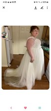 Plus Size 26 David's Bridal Wedding Dress