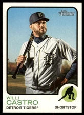2022 TOPPS HERITAGE - #86 WILLI CASTRO DETROIT TIGERS