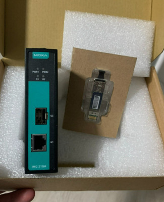 MOXA IMC-21GA komplett mit Gigagit SFP LC Modul