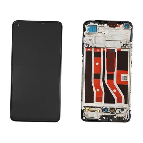 DISPLAY TOUCH OLED FRAME ORIGINALE SERVICE PACK OPPO A74 4G CPH2219 / F19 4G