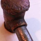 Vtg Solid Copper HKB Hammer Flared Steel Handle 2 Lbs + Old Non Spark Tool RARE — photo 4