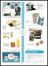 1967 Shelby Cobra Auto Parts Accessories Vintage Print Ad Racing Race Wall Art