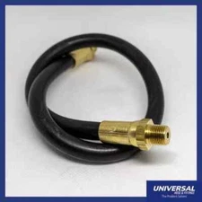 24" GREASE WHIP HOSE RUBBER HEAVY DUTY FLEXIBLE NO KINK Grease Gun, MADE IN USA