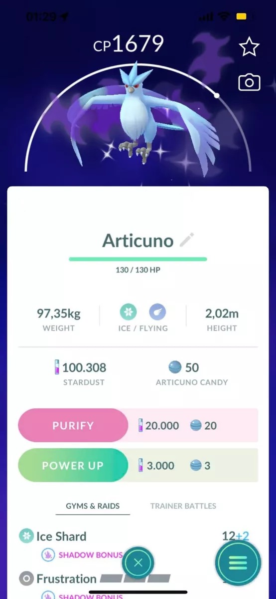 Shiny Articuno  Articuno pokemon, Pokemon, Articuno