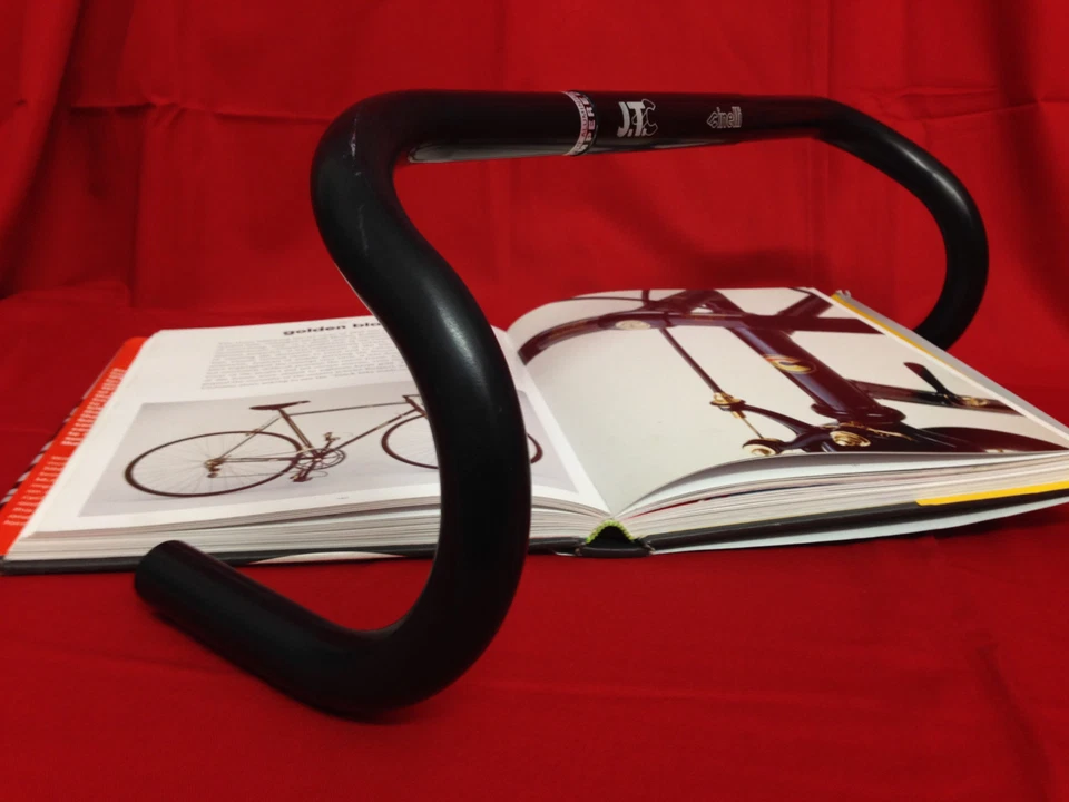 Vintage rare NOS black Cinelli JT John Tomac MTB handlebar 46 -25.4 orig.packed  - Bild 2 von 4