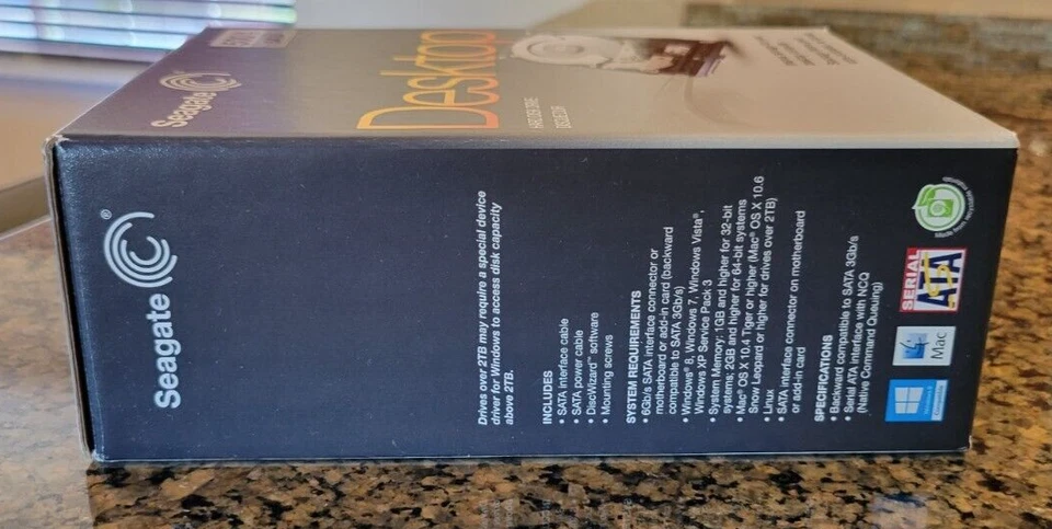 New SEAGATE 500GB SATA Computer Hard Disk Drive 7200 RPM Internal PC Desktop - Image 3 of 4