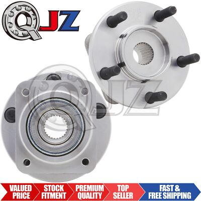 [FRONT(Qty.2)] Wheel Hub Assembly For 1989-1995 Plymouth Voyager FWD w/15'' Wheel