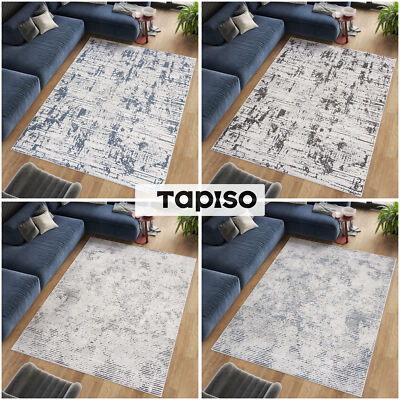 Tapiso Wohnzimmer Teppich 3D Optik Modern Kurzflor Schlafzimmer Loop Cut ÖKOTEX
